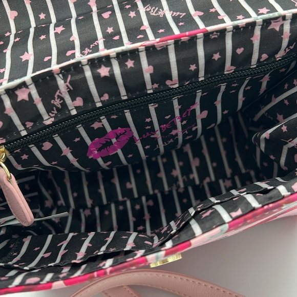 Luv Betsey by Betsey Johnson Pink Floral Crossbody Bag - Picture 8 of 8